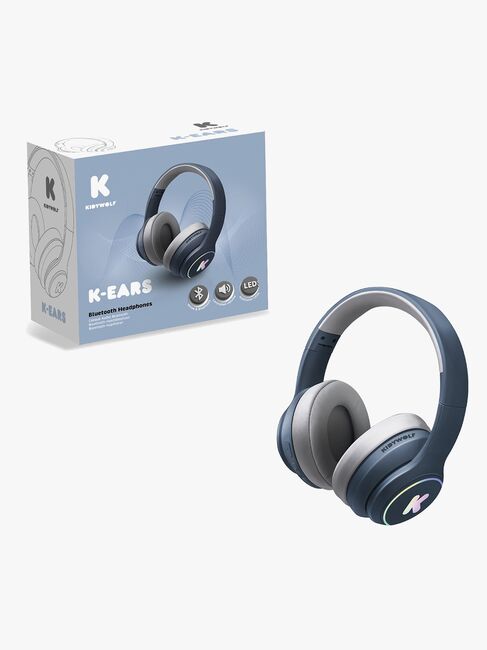 Kidywolf K-EARS Mikrofonikuulokkeet Bluetooth, Siniset