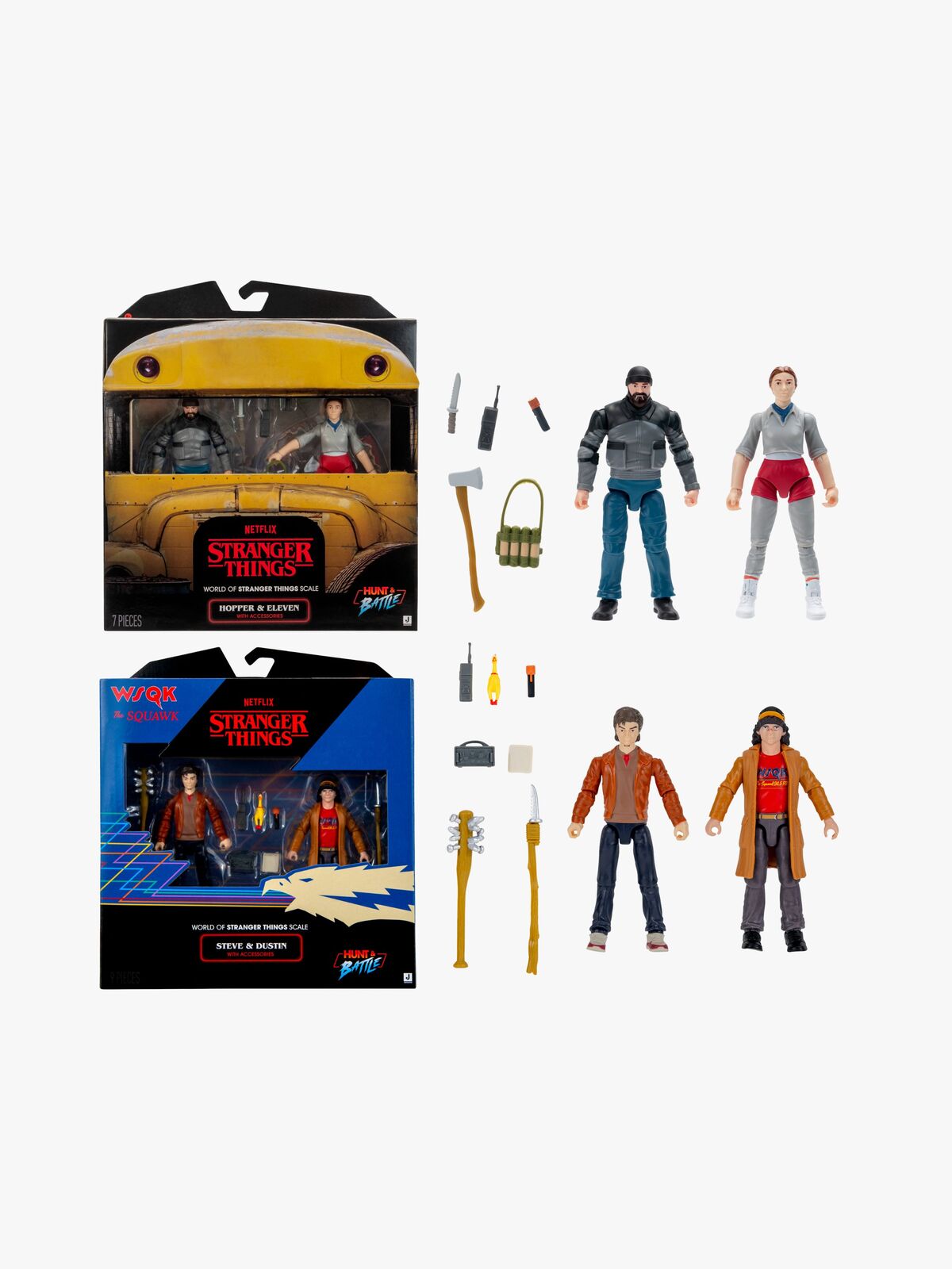 Stranger Things Figuurisetti Core 2-pack, Lajiteltu