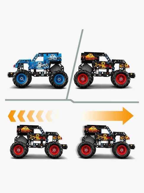 LEGO Technic 42219 Monster Jam™ Grave Digger™ tuli ja jää