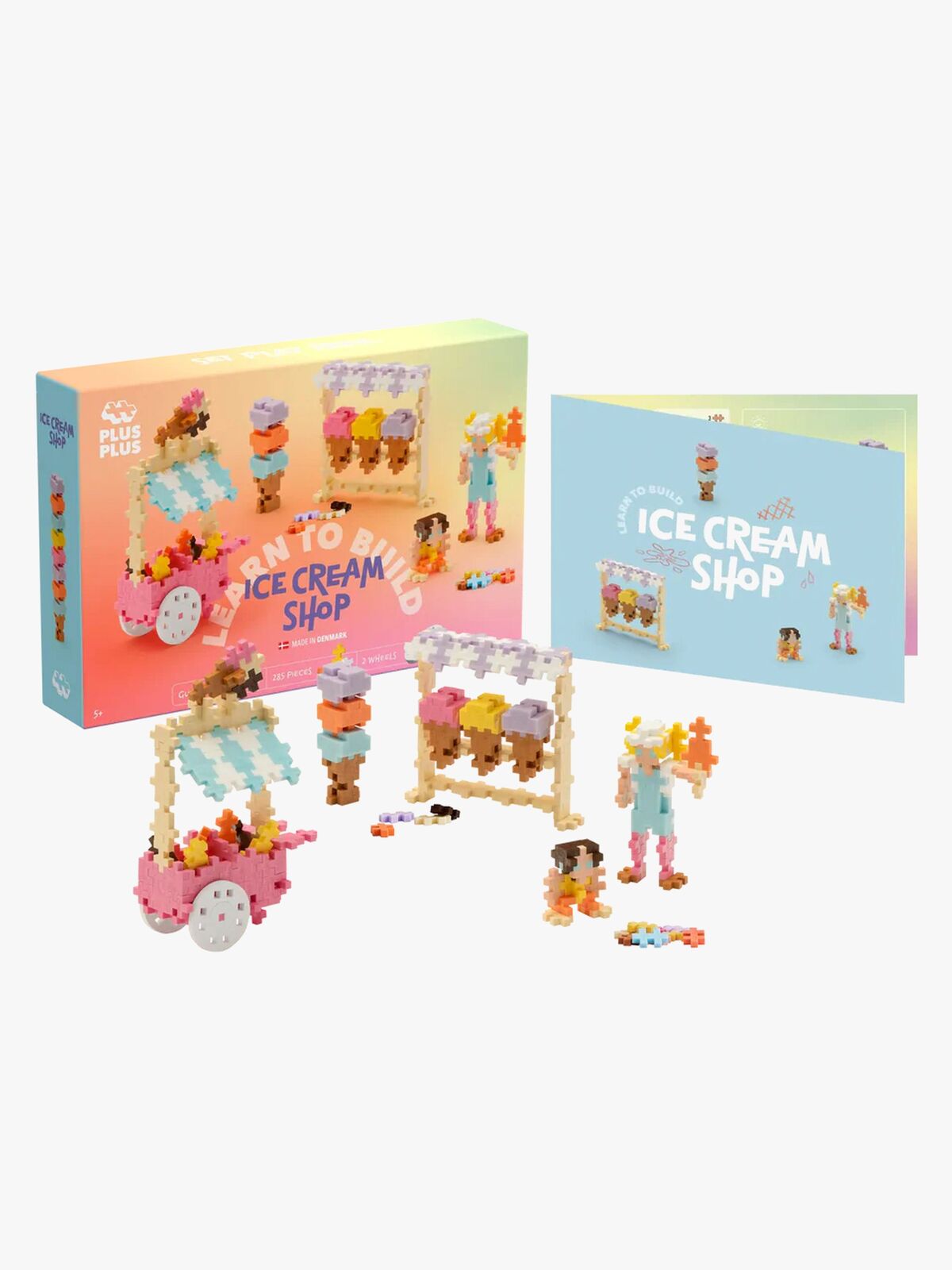 Plus-Plus   Jäätelökioski Rakennussarja 275 Osaa