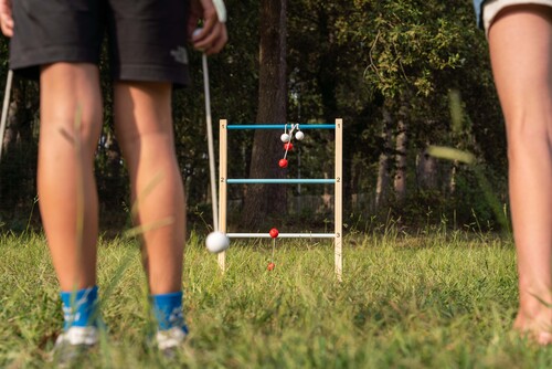 BS Toys Levyn Maalitaulu Ja Tikapuu-peli Ulkopeli