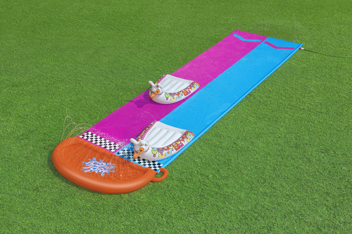 Bestway H2OGO! Vesiliukumäki Llama Rama Race