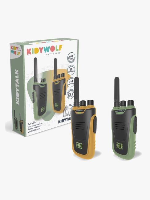 Kidywolf KIDYTALK Radiopuhelimet, Vihreä/Oranssi