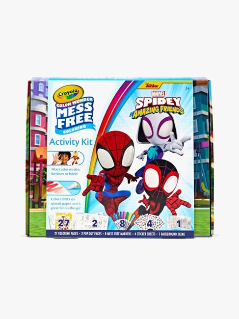 Marvel Spidey And His Amazing Friends Color Wonder Puuhasetti