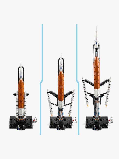 LEGO Technic 42221 NASA Artemis ‑laukaisujärjestelmän avaruusraketti