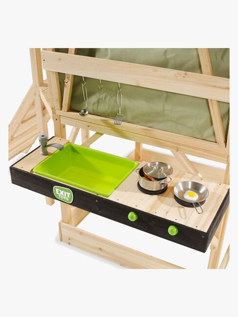 EXIT Yuki Leikkimökki + Liukumäki & Hiekkalaatikko 550