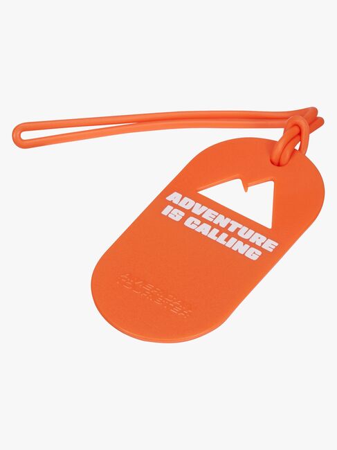 American Tourister Fun Tags Matkalaukun Nimilappu 2-pack, Adventure Is Calling