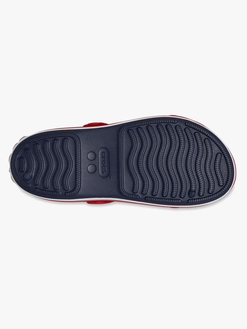Crocs Crocband Cruiser Kids Pistokkaat, Navy/Varsity Red