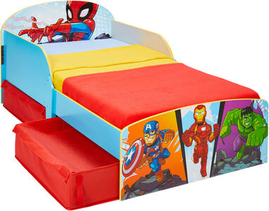 Marvel Superhero Adventures Juniorisänky + Sängynaluslaatikot