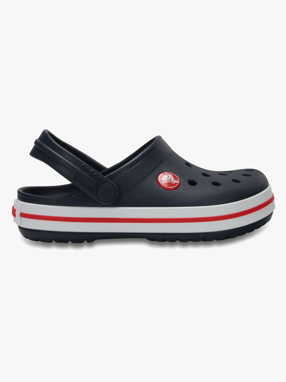 Crocs Classic Sandaalit, Navy/Red
