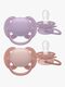 Philips Avent Ultra Soft Tutti 6–18 kk 2-pack, Violetti/Pinkki
