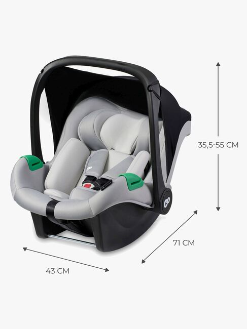 Kinderkraft MINK PRO i-Size Turvakaukalo, Grey
