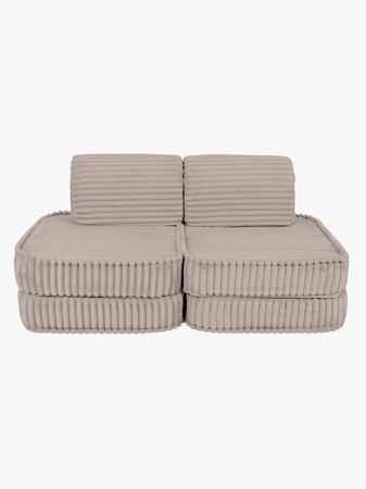 MeowBaby Churros Sohva Basic, Pebble Beige