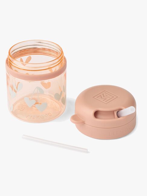 LIEWOOD Pavia Tritan Pillimuki 280 ml, Sweethearts/Pale tuscany