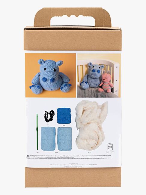 Creativ Company Virkkaussetti Amigurumi Virtahepo DIY