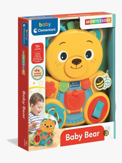 Clementoni Baby Montessori Aktivointilelu Karhu