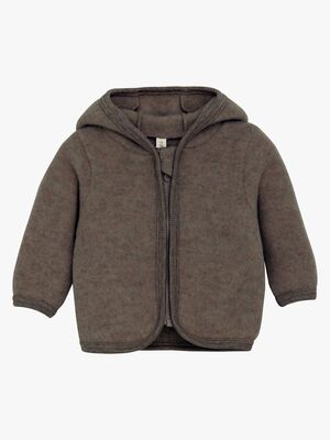 Huttelihut Villafleecetakki Merinovilla, Brown Melange