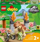 LEGO DUPLO Jurassic World 10939 Tyrannosaurus Rexin ja Triceratops-dinosauruksen Pako