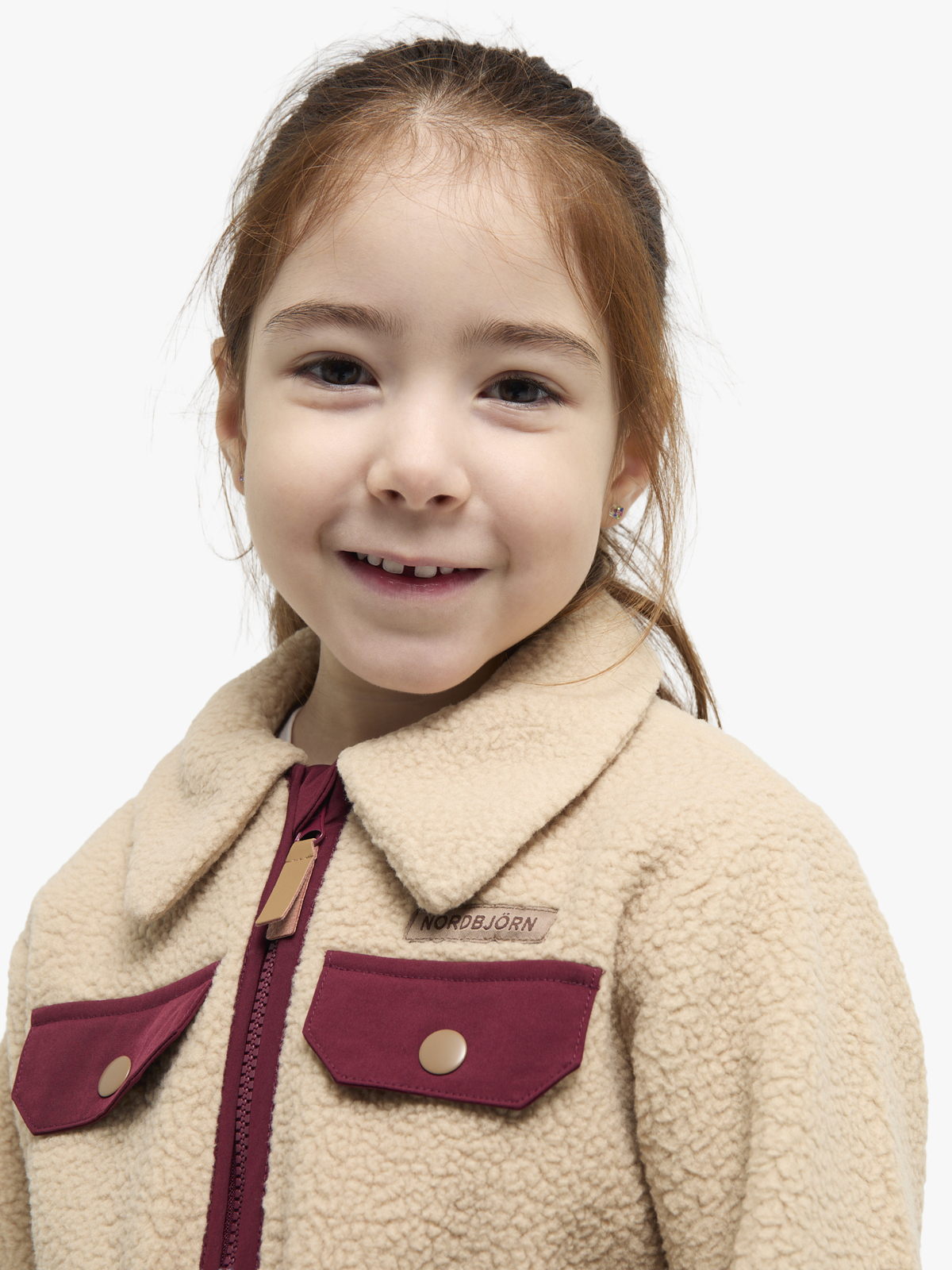 Nordbjörn Sillvik  Tuulenpitävä Teddytakki, Beige