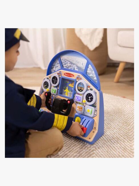 Melissa & Doug Jet Lentäjä Interaktiivinen Kojelauta