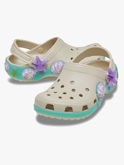 Crocs Classic Sea Sparkle Pistokkaat, Frappe