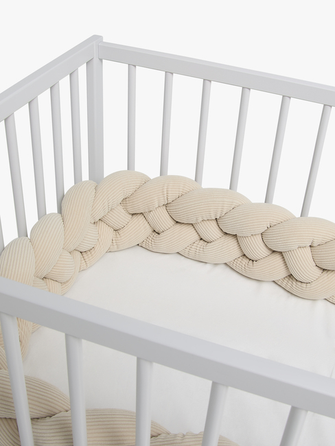 Alice & Fox Braid Reunapehmuste 210cm, Beige Manchester