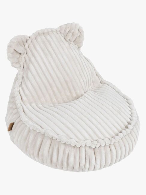 Meowbaby Churros Säkkituoli Teddy, Cotton Candy White