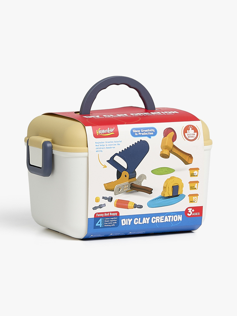 Fippla Muovailuvahat + Työkalulaatikko 4 Väriä