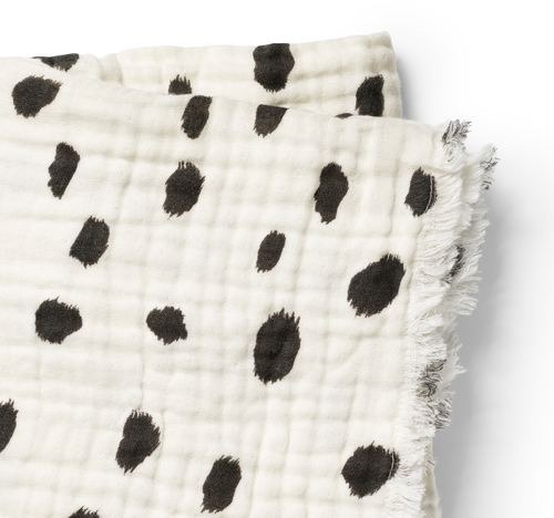Elodie Soft Cotton Viltti, Dalmatian Dots