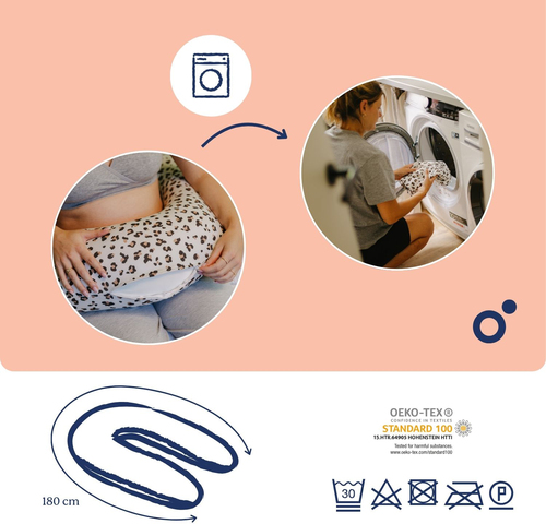 Doomoo  Imetys- ja Raskaustyyny, Leopard