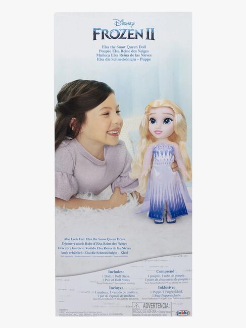 Disney Frozen Nukke Elsa 38 cm, Valkoinen