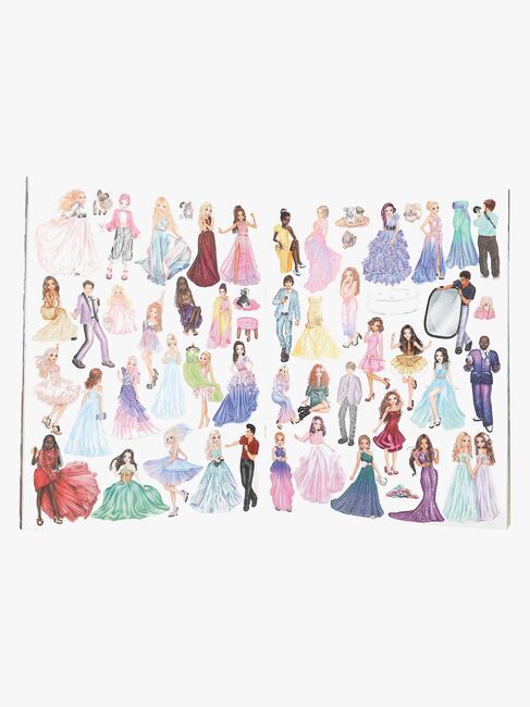 TOPModel Stickerworld Tarrakirja Glamour