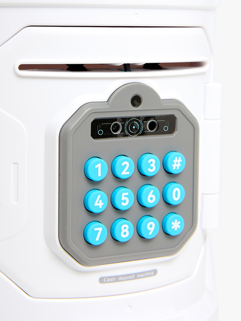 Cloudberry Castle Rocket  Sähkökäyttöinen Kassakaappi & Säästölipas