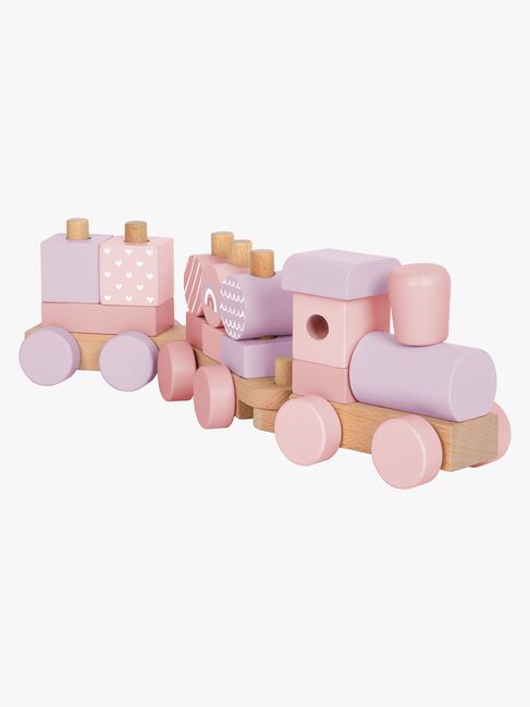 Small Foot Palikkajuna, Vaaleanpunainen