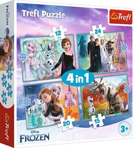 Trefl Frozen Palapelit 4-in-1