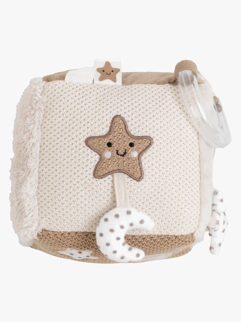 Baby's Only Heaven Aktiviteettikuutio, Clay/Warm Linen