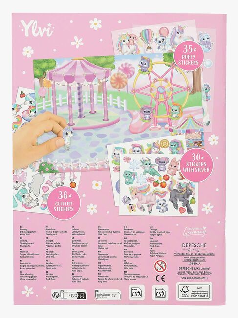 Ylvi & the Minimoomis Tarrakirja Create Your Unicorn World