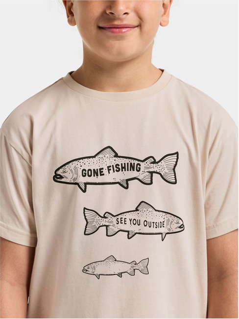 Didriksons Mynta T-paita, Sand Beige