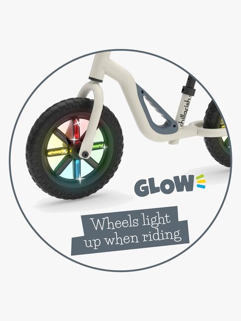 Chillafish Charlie GLOW Potkupyörä, Beige