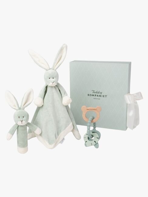 Teddykompaniet Unirievut Pupu Lahjapakkaus, Lehmuksenkukanvihreä