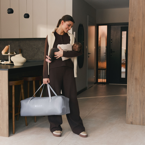 Kinderkraft ZIKI Leikkikehä, Grey