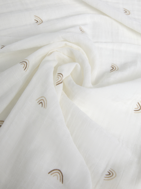 Alice & Fox AVIVA Viltti 70x130, Valkoinen