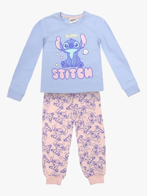 Disney Lilo & Stitch Pyjama, Sininen/Vaaleanpunainen