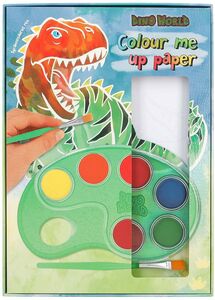 Dino World Värityssetti Colour Me Up Paper