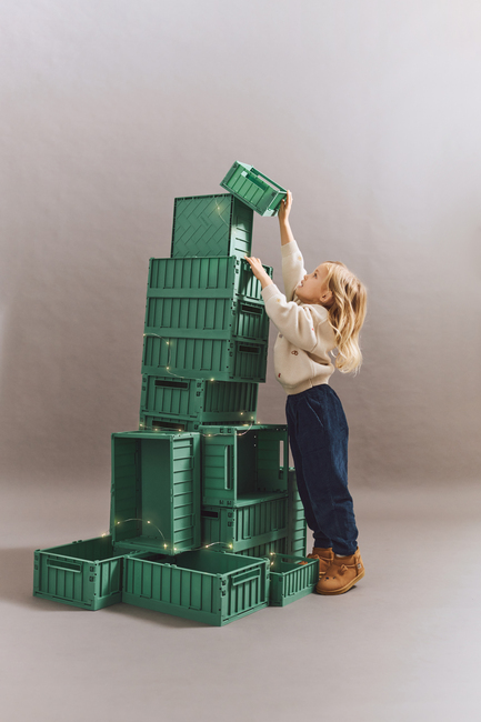 LIEWOOD Weston Säilytyslaatikot M 2-pack, Dusty Ivy