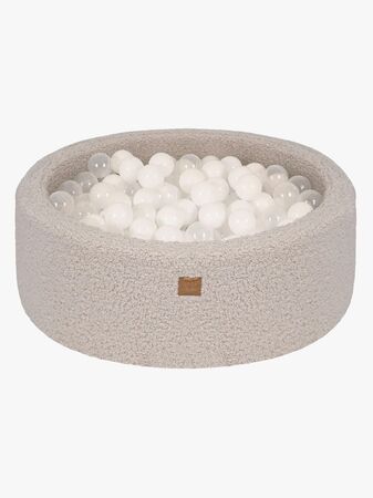 MeowBaby Bearly  Pyöreä Pallomeri, Light Grey