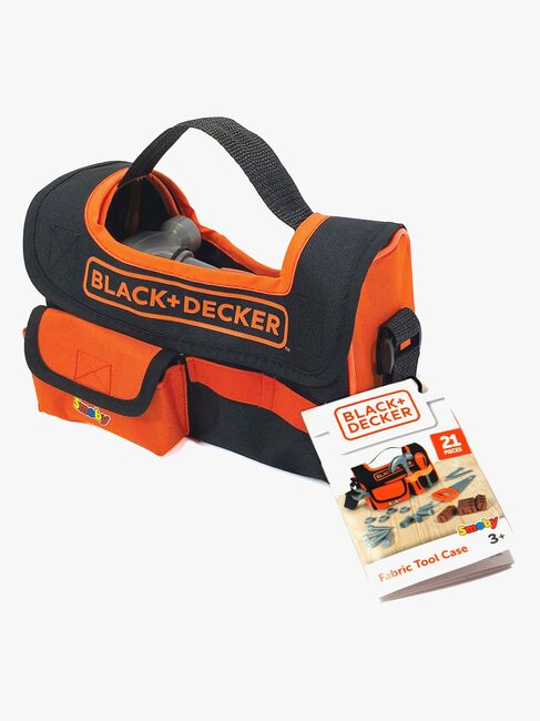 Smoby BLACK+DECKER Työkalulaukku Kangas 21 Osaa