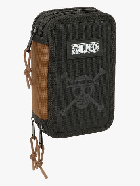 One Piece  Täytetty Kolmilokeroinen Penaali 37 Osaa, Musta