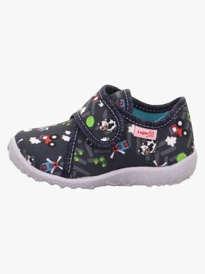 Superfit Spotty Sisäkengät, Blue/Multicoloured