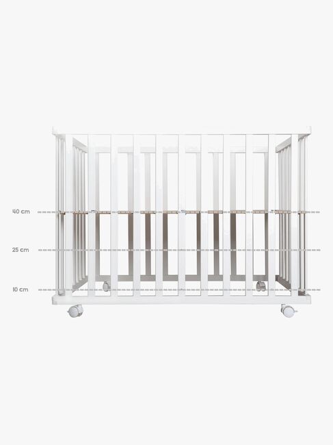 Roba Leikkikehä + Pyörät, Adam & Owl White